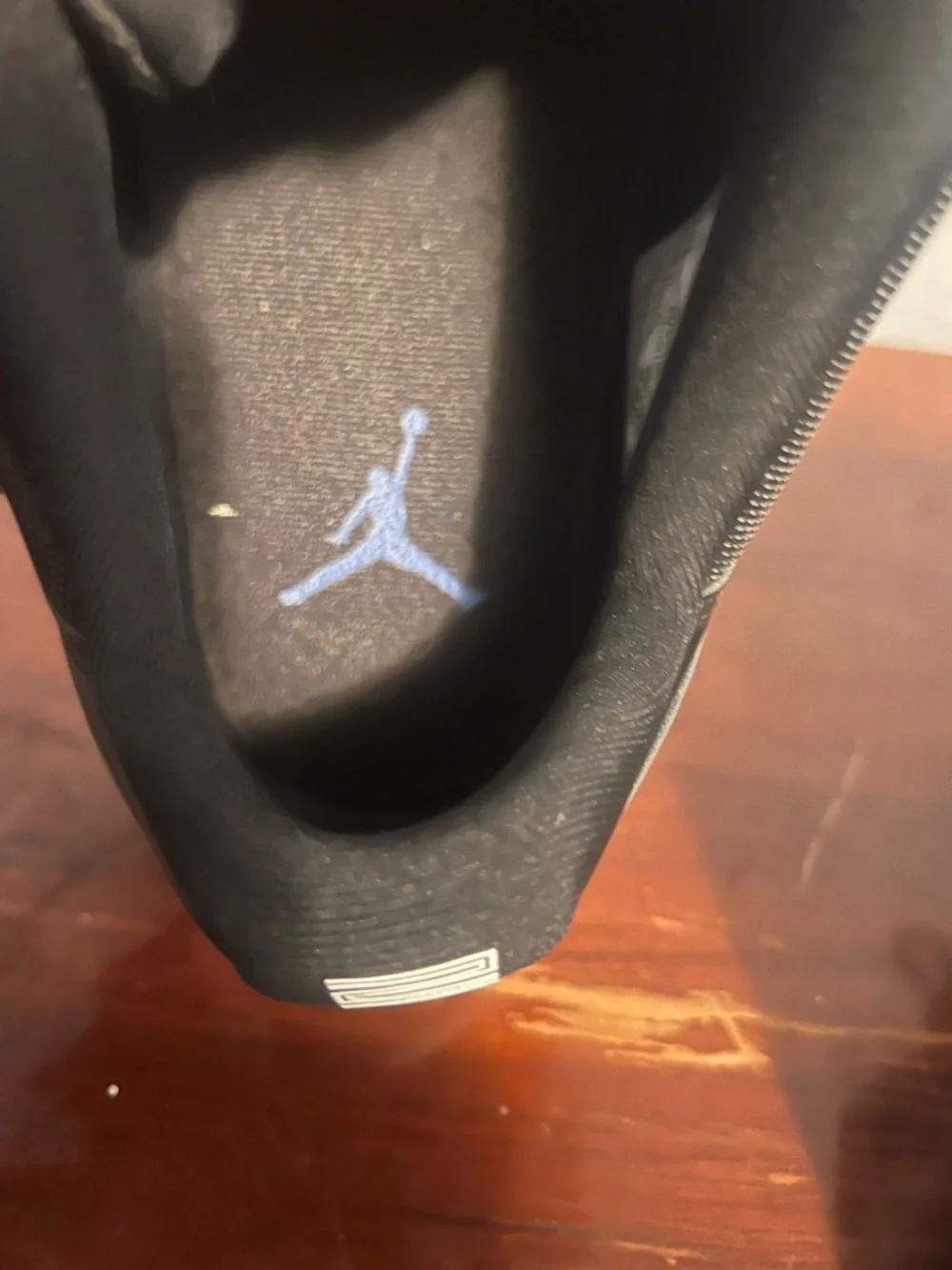 Jordan Men's Black and White Low-Top Retro 11 space jam